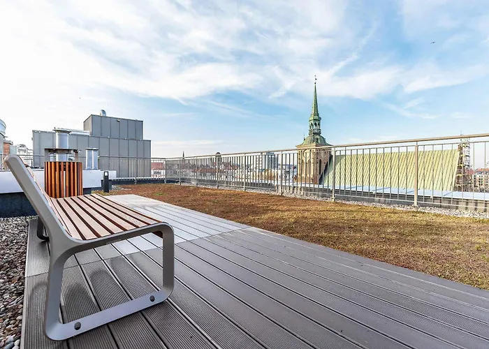 Exclusive With Parking, Air Conditioning And A Rooftop Terrace In The Centre Of By Renters Prestige Lägenhet Gdańsk