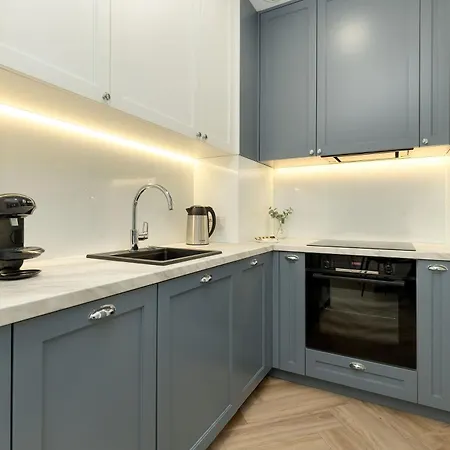 Exclusive With Parking, Air Conditioning And A Rooftop Terrace In The Centre Of By Renters Prestige Apartman Gdańsk